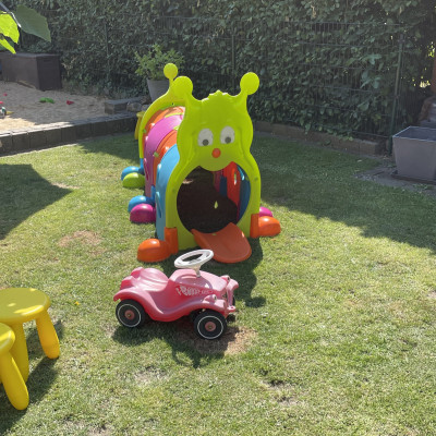 spielen im Garten