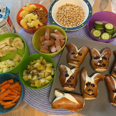 Osterbrunch der Kinder